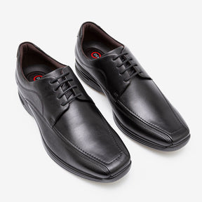 Sapato Smart Comfort Air Spot Preto Cadarço