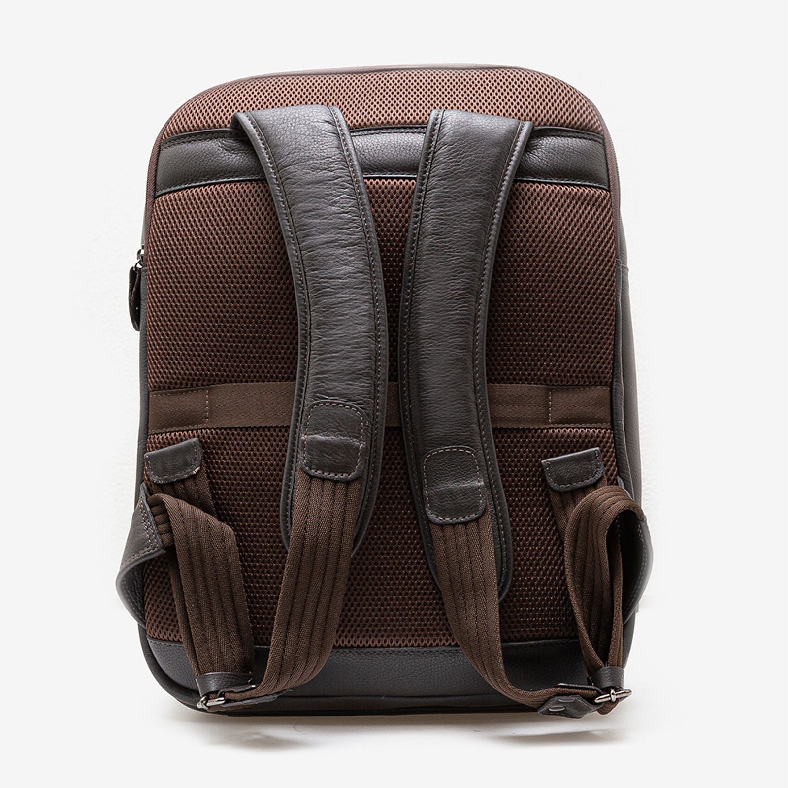 Mochila Em Couro Café