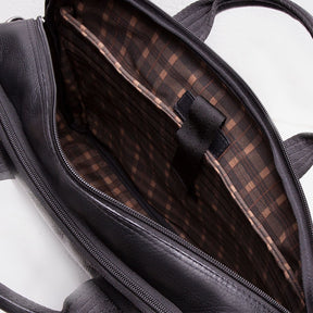 Pasta Em Couro Preto