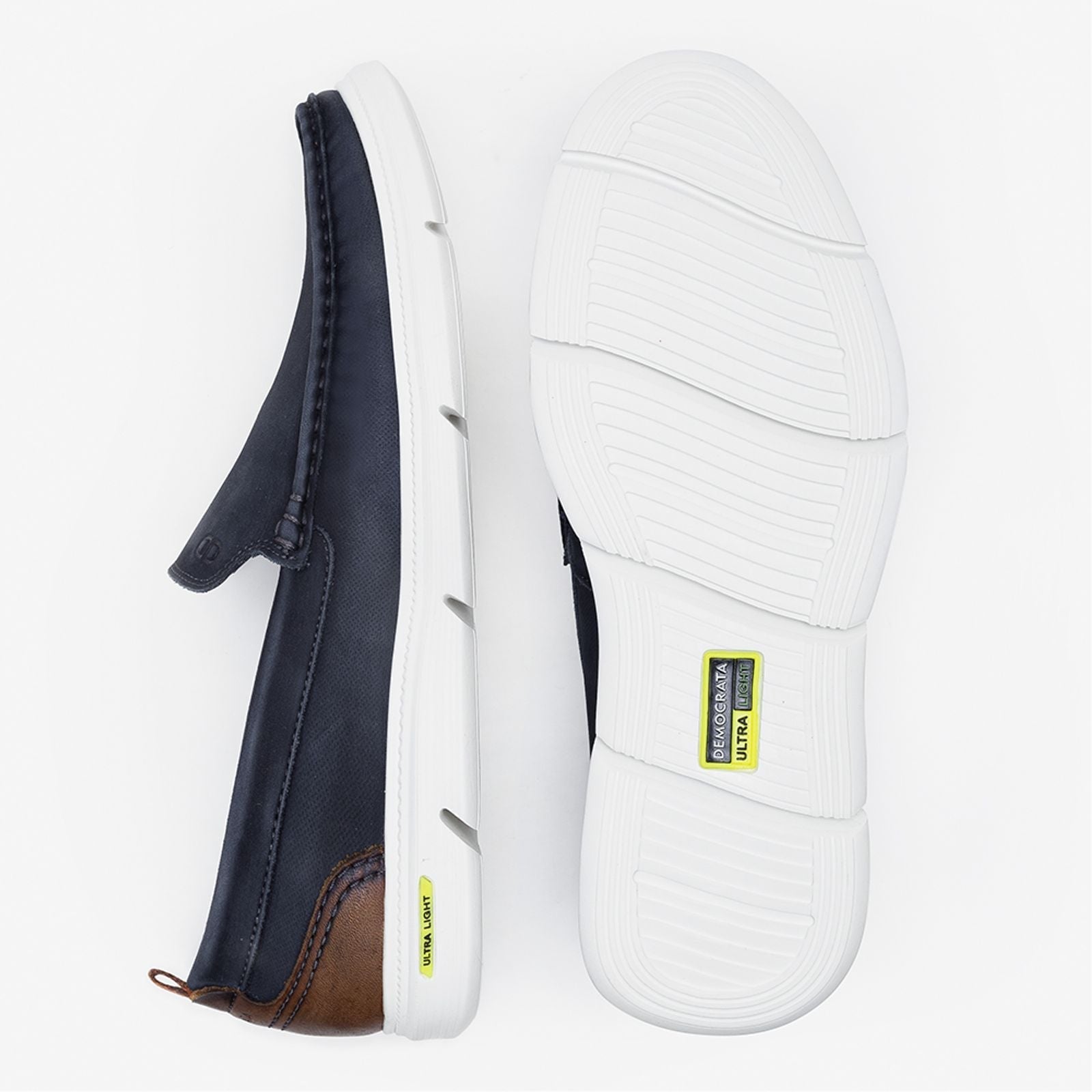 Mocassim Easy Smith Ultra Light 252 Azul Jeans