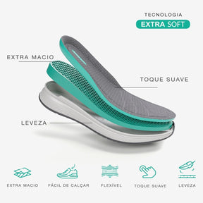 Tênis Denim Journey Extra Soft Laminado