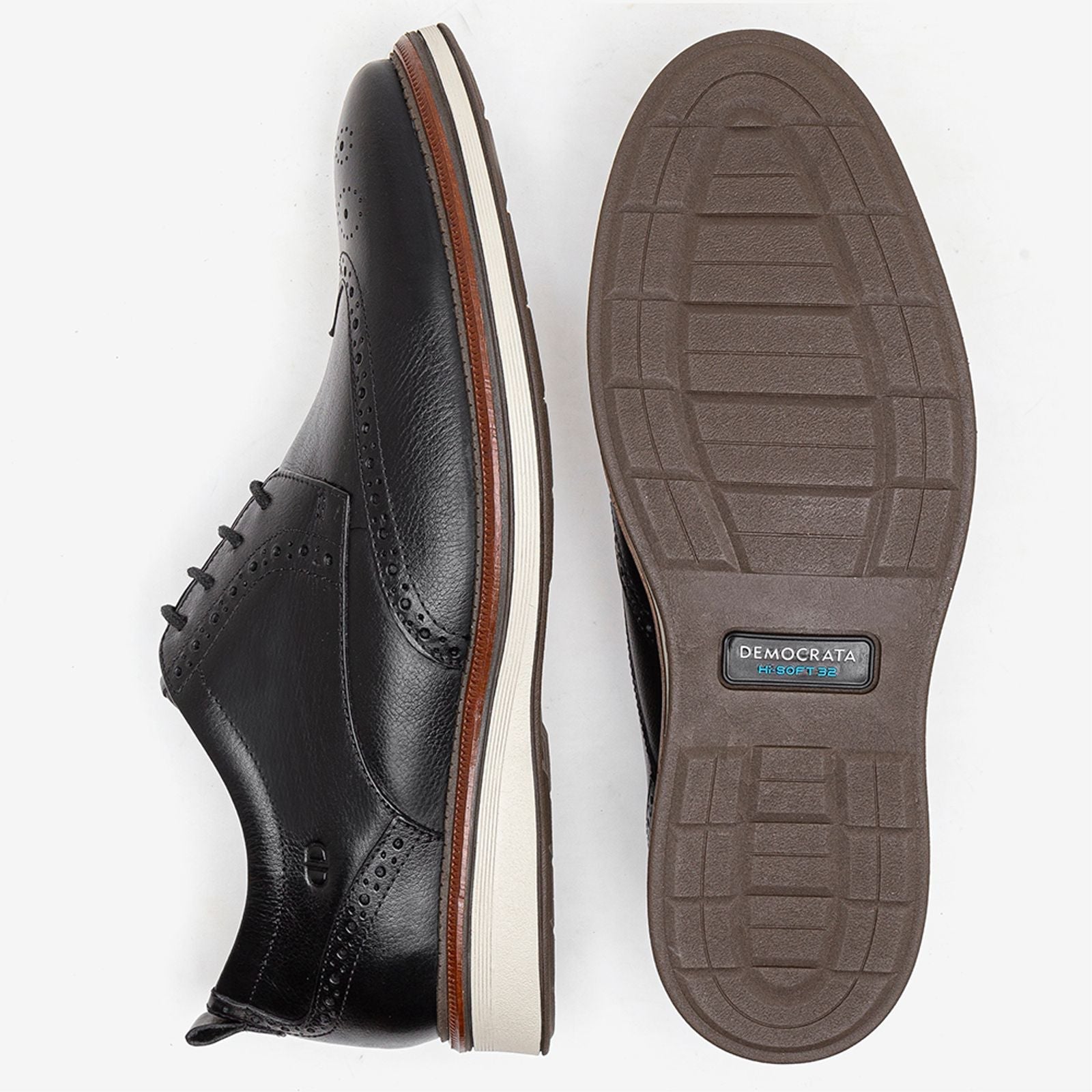 Sapato Metropolitan James Hi-Soft 32 Preto