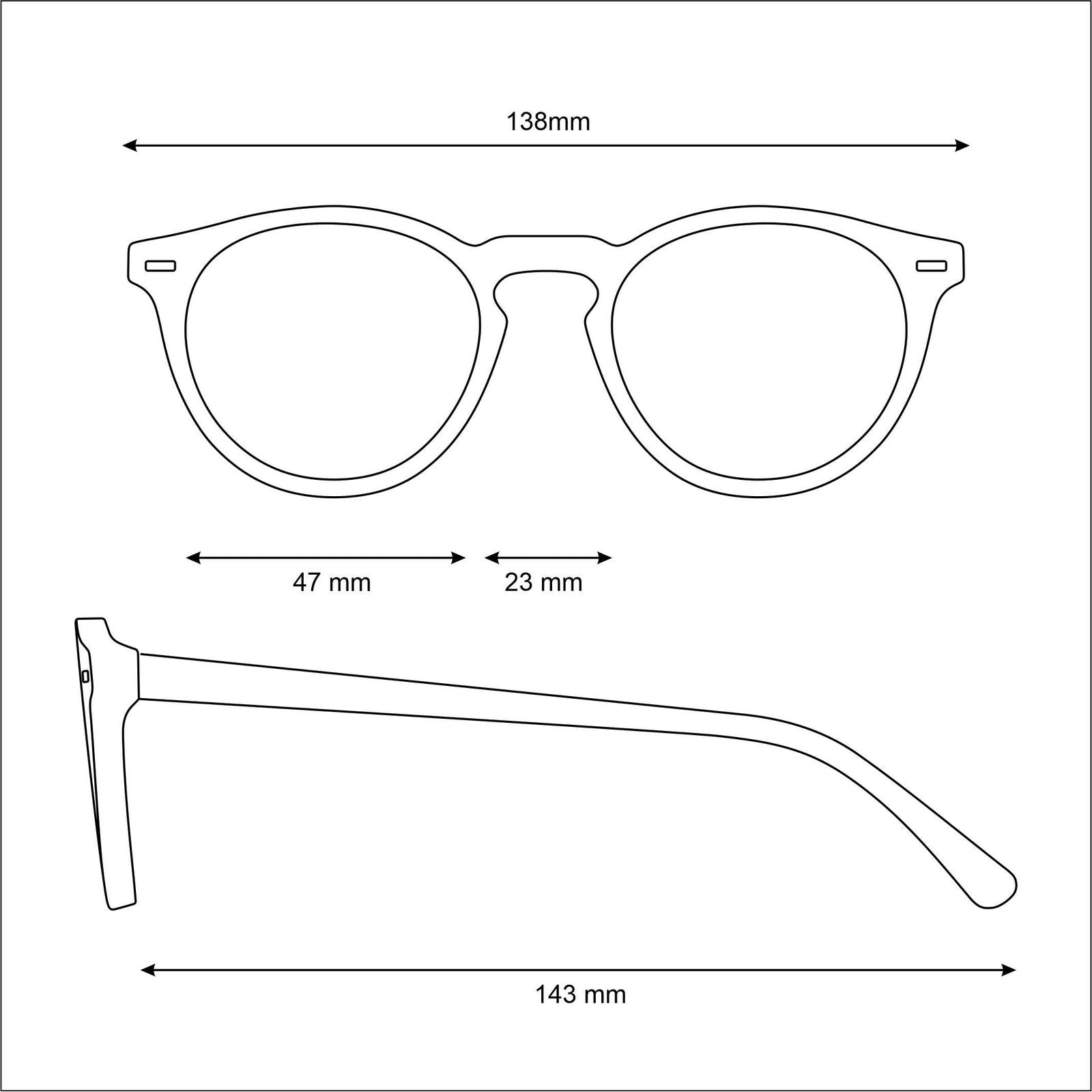 Óculos Escuro Transparente Democrata